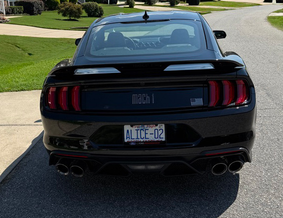 Mach 1 Rear View